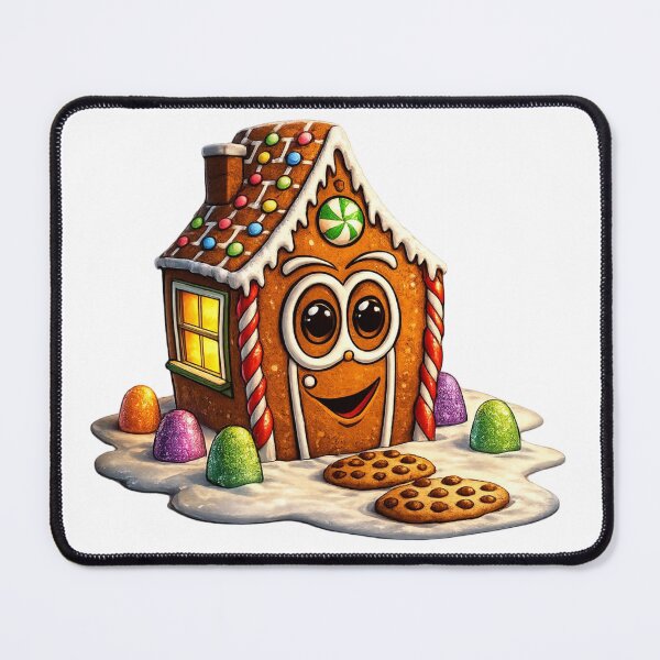 Item preview, Gingerbread House Cartoon designed and sold by Scott Hayes.