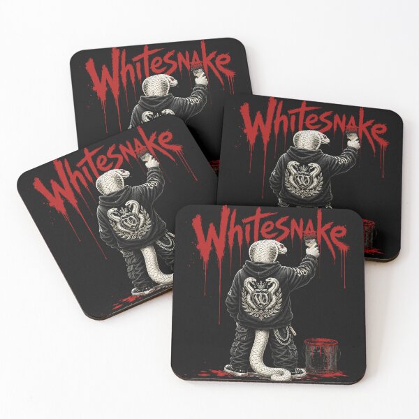 Item preview, Whitesnake Heavy Metal Graffiti Snake Streetwear designed and sold by ZHISUART.