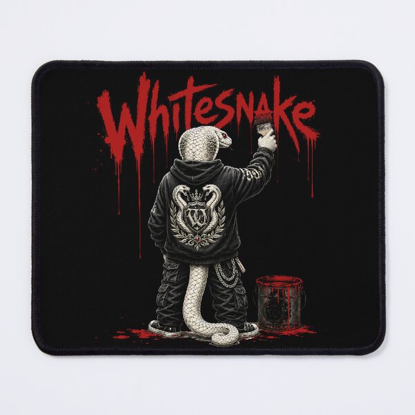 Item preview, Whitesnake Heavy Metal Graffiti Snake Streetwear designed and sold by ZHISUART.
