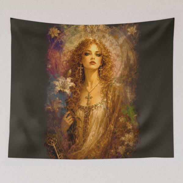 Item preview, The Keeper of the Golden Lily designed and sold by Sanctum Icons.