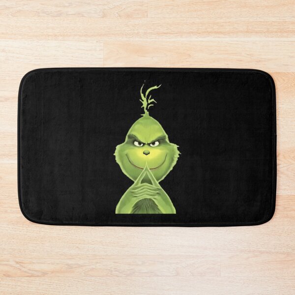 Item preview, Grinch Sneaky Evil Smile Christmas Mischief Cartoon Art designed and sold by SaeedMoosa.