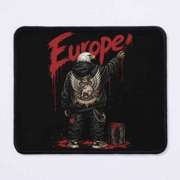 Item preview, Europe Band Glam Metal Graffiti Spray Paint designed and sold by ZHISUART.