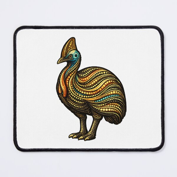 Item preview, Cassowary – Indigenous-Inspired Australian Wildlife Art designed and sold by Indigenous-Aus.