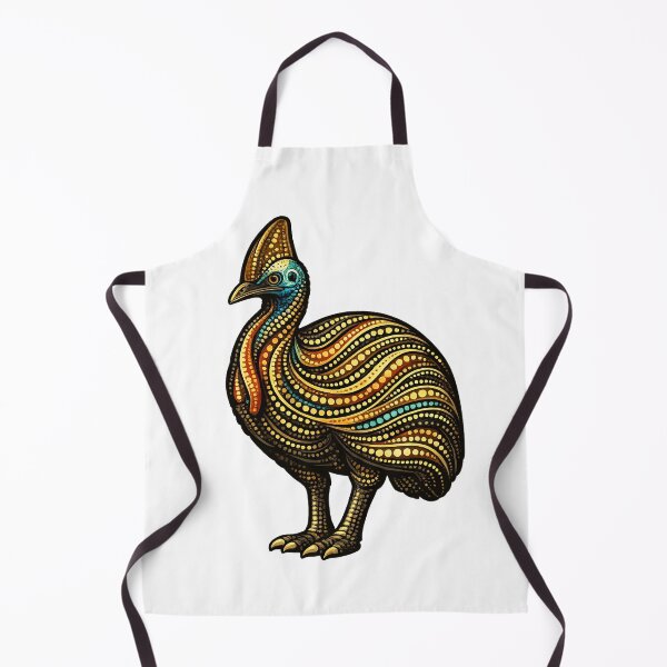 Item preview, Cassowary – Indigenous-Inspired Australian Wildlife Art designed and sold by Indigenous-Aus.