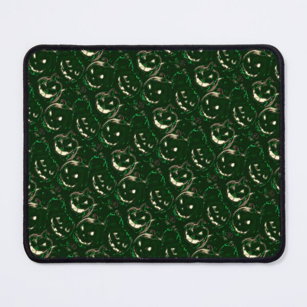 Item preview, Electric Green Pumpkins Pattern designed and sold by Shy Fractal Designs.