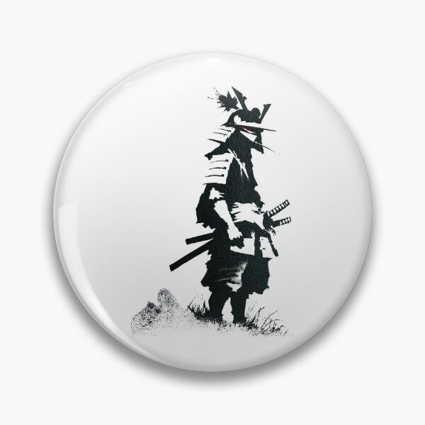 Item preview, Classic Japanese Samurai Warrior Stencil Ink Pride designed and sold by EdvvinStudios.