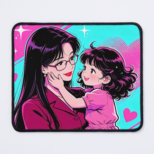 Item preview, Y2K Mommy & Daughter Portrait designed and sold by Bondingbonding.