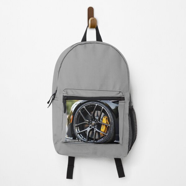 Item preview, Obsession Is In The Details Custom Car Poster: Gloss Black Wheel Canvas designed and sold by Creative-RE.