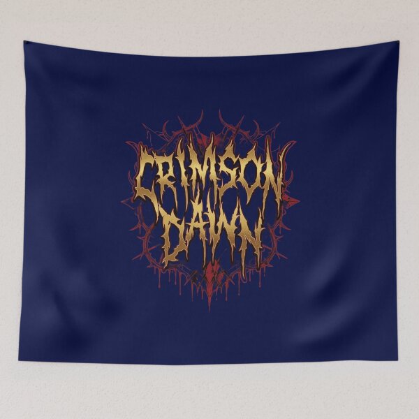 Item preview, Crimson Dawn Gothic Logo designed and sold by vickiemille.