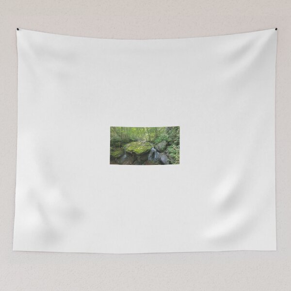 Item preview, Mossy Rocks and Small Forest Waterfall designed and sold by TDLimited.