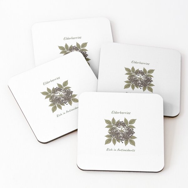 Item preview, Elderberries Rich in Antioxidants designed and sold by Colorful-Garden.