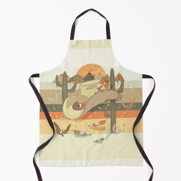 Item preview, Retro Southwestern Cowboy Hat Dusty Desert Sunset designed and sold by Karin Taylor.