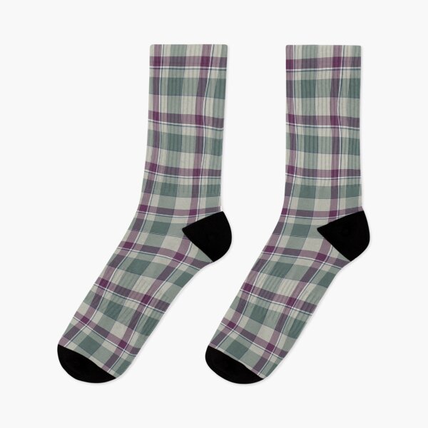 Item preview, Creamy Green and Purple Plaid designed and sold by The Plaid Garden.