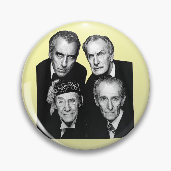 Item preview, Horror Stars Peter Cushing Christopher designed and sold by dariakustocr.
