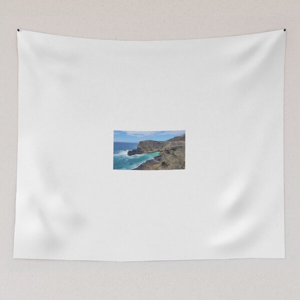 Item preview, Volcanic Cliffs and Turquoise Ocean Cove designed and sold by TDLimited.