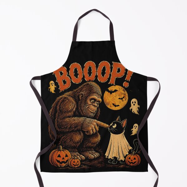 Item preview, Bigfoot Ghost Cat Halloween Boop designed and sold by JasKei-Designs.