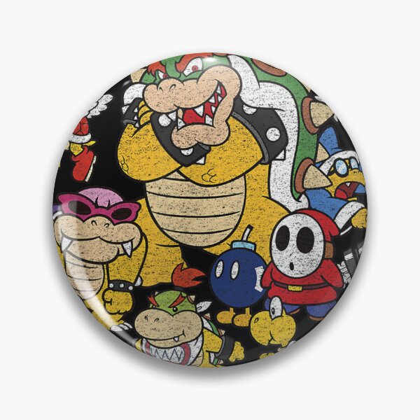 Item preview, Mario Bowser Enemy Group Shot designed and sold by MatildaEllery.