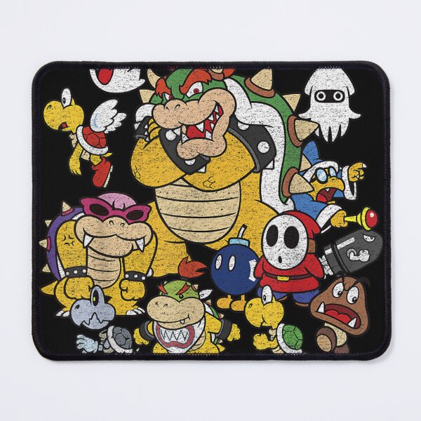 Item preview, Mario Bowser Enemy Group Shot designed and sold by MatildaEllery.