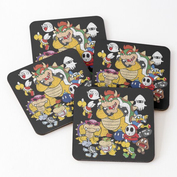 Item preview, Mario Bowser Enemy Group Shot designed and sold by MatildaEllery.