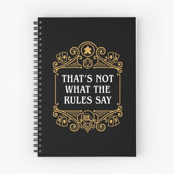 Item preview, Thats Not What the Rules Say Board Games Rules Lawyer designed and sold by pixeptional.