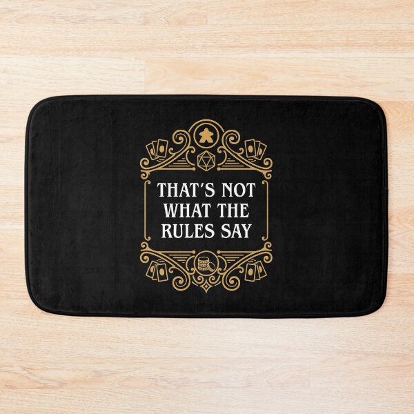 Item preview, Thats Not What the Rules Say Board Games Rules Lawyer designed and sold by pixeptional.