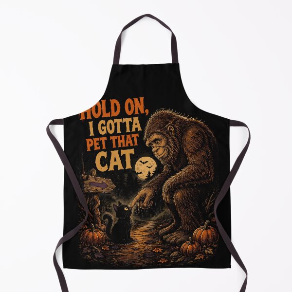Item preview, Bigfoot Cat Lover Halloween designed and sold by JasKei-Designs.