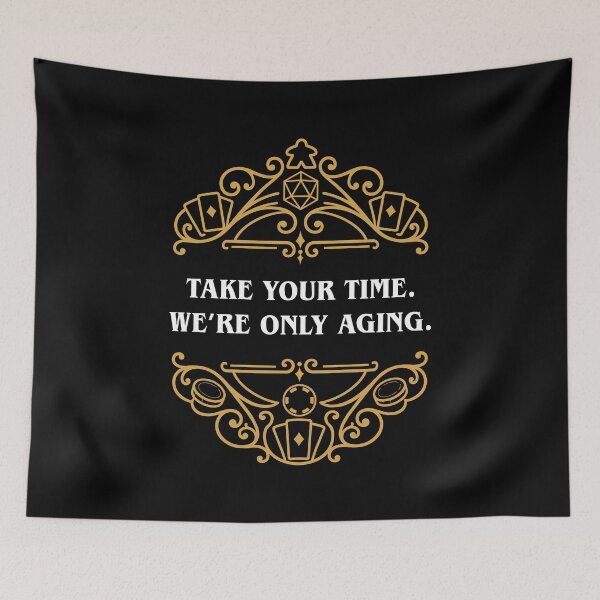 Item preview, Take Your Time Were Only Aging Funny Board Games designed and sold by pixeptional.
