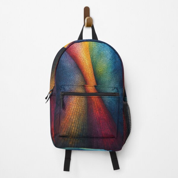 Item preview, Colorful energy flows through dark space designed and sold by Mianku | Für das Leben.