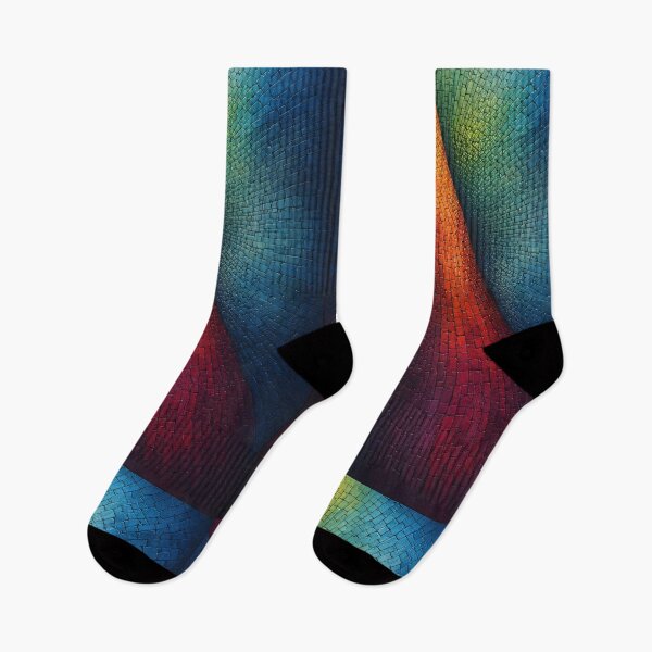 Item preview, Colorful energy flows through dark space designed and sold by Mianku | Für das Leben.