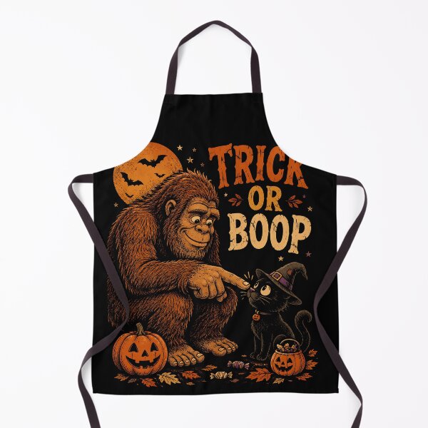 Item preview, Bigfoot Witch Cat Trick or Boop designed and sold by JasKei-Designs.