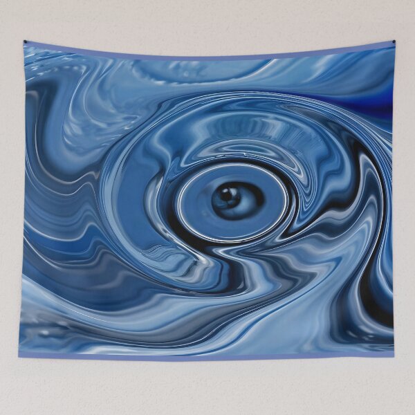 Item preview, Blue-Eyed Whirlpool designed and sold by O'clock Vibes.