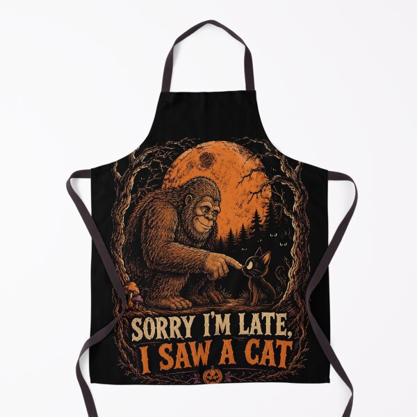 Item preview, Bigfoot Cat Lover Halloween designed and sold by JasKei-Designs.