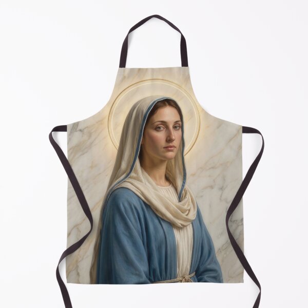 Item preview, Mother of Quiet Grace – Sacred Profile of the Virgin Mary designed and sold by Kutji.Sacred.Art.