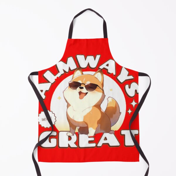 Item preview, Always Great Cool Dog - Cute Anime Shiba Inu Sunglasses designed and sold by GenZFashion000.