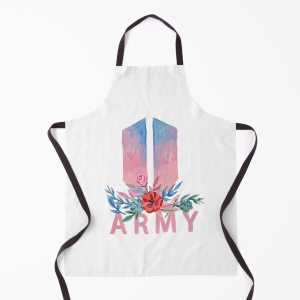 Item preview, BTS Bangtan Boys ARMY Pastel Flower Logo Art Work designed and sold by imsoyoon.