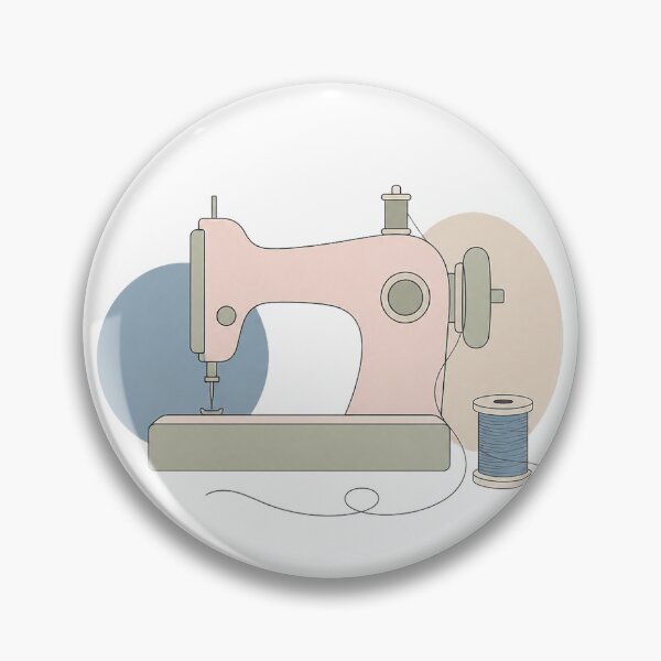 Item preview, Sewing Room: Pink Sewing Machine designed and sold by EverydayMagik.