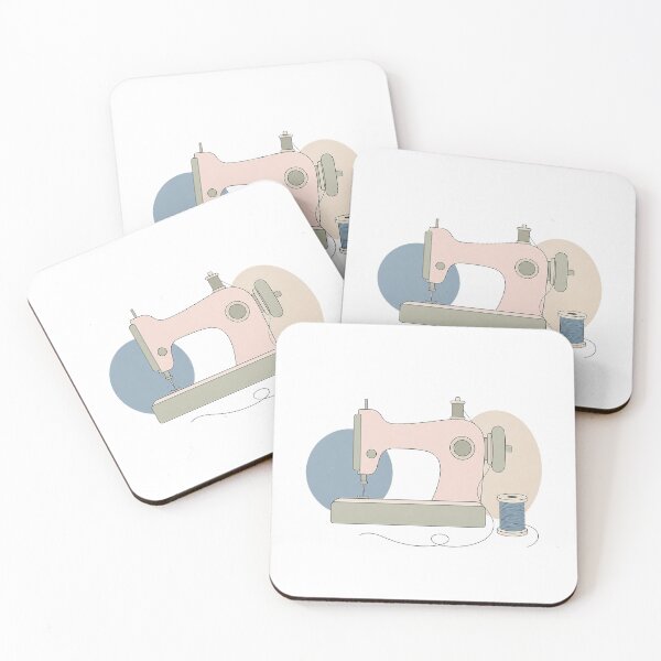 Item preview, Sewing Room: Pink Sewing Machine designed and sold by EverydayMagik.
