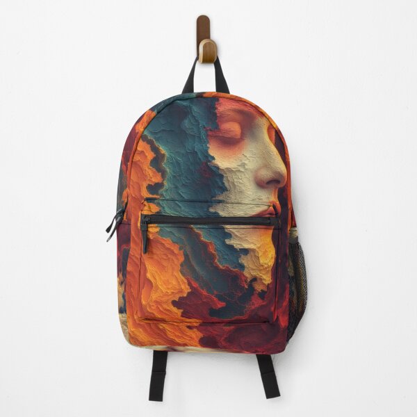 Item preview, Portrait of a woman blossoming in color and creativity designed and sold by Mianku | Für das Leben.