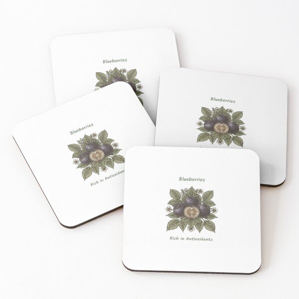 Item preview, Blueberries Rich in Antioxidants designed and sold by Colorful-Garden.