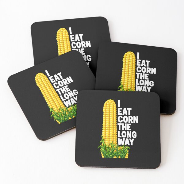 Item preview, I Eat Corn The Long Way designed and sold by dariakustocr.