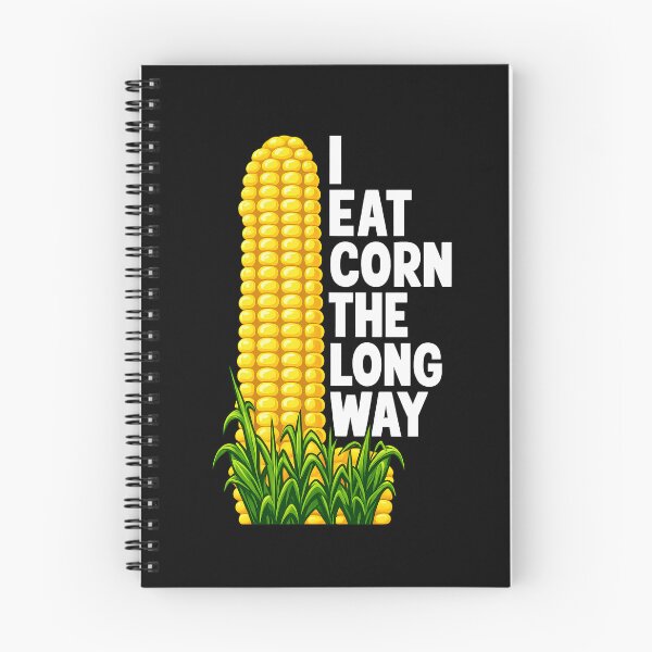 Item preview, I Eat Corn The Long Way designed and sold by dariakustocr.