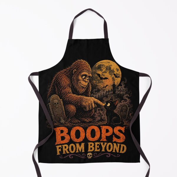 Item preview, Bigfoot Black Cat Graveyard Boop designed and sold by JasKei-Designs.