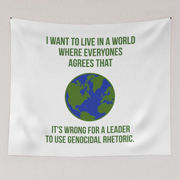 Item preview, The world I want to live in  designed and sold by Rachel the Artist .