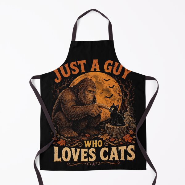 Item preview, Bigfoot Cat Lover Halloween designed and sold by JasKei-Designs.