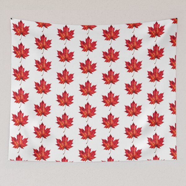 Item preview, Crimson Maple Leaf Clipart | Watercolor Botanical Leaf | Autumn Botanical Art designed and sold by Nolmo.