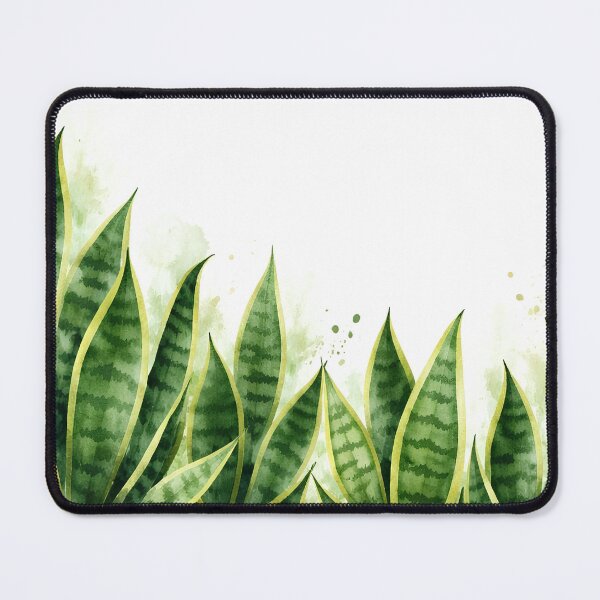 Item preview, Snake Plant Watercolour Botanical Pattern designed and sold by EcologicoolShp.