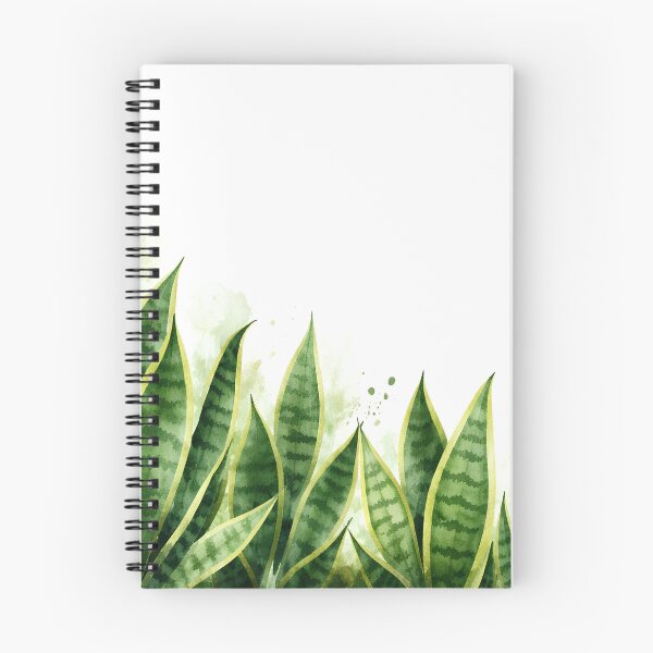 Item preview, Snake Plant Watercolour Botanical Pattern designed and sold by EcologicoolShp.