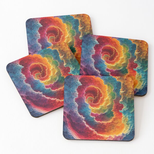 Item preview, Color spiral of creation against the dark sky designed and sold by Mianku | Für das Leben.