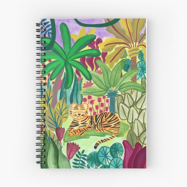 Item preview, Blissful Jungle Tiger designed and sold by ApricotSafari.