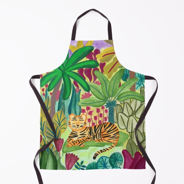 Item preview, Blissful Jungle Tiger designed and sold by ApricotSafari.